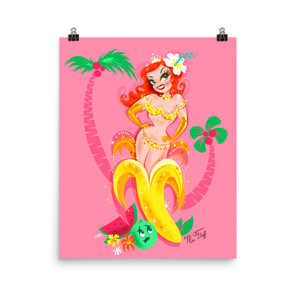 Miss Trixie's Banana • Art Print