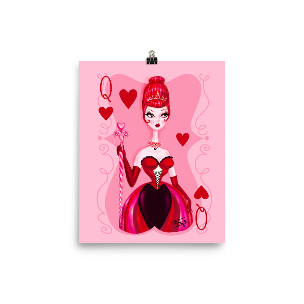 Queen of Hearts • Art Print