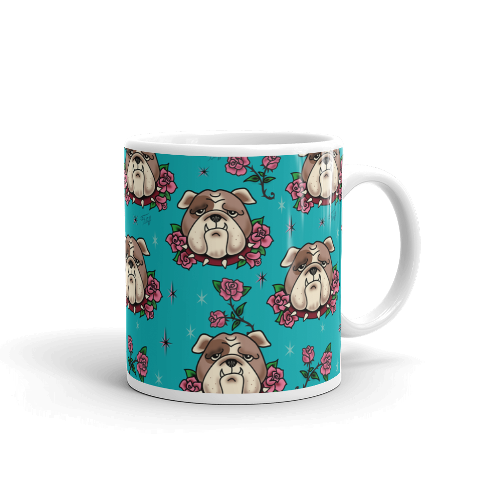 Bulldogs and Roses • Mug