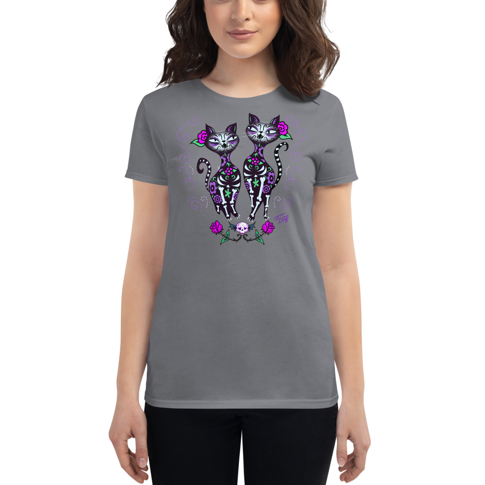 Sugar Skull Cats • Women's Tee