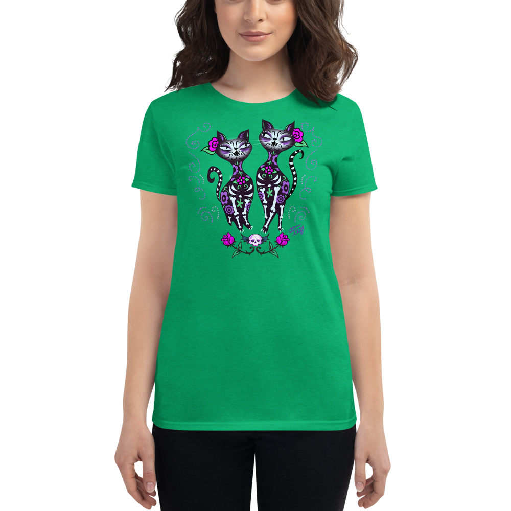 Sugar Skull Cats • Women's Tee