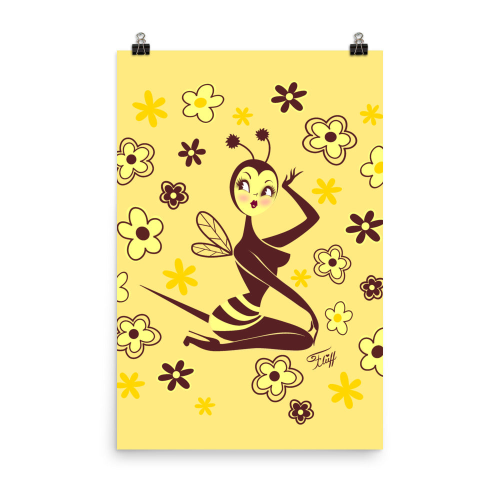 Bee Girl • Art Print