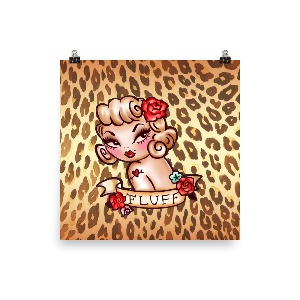 Lady Leopard • Art Print