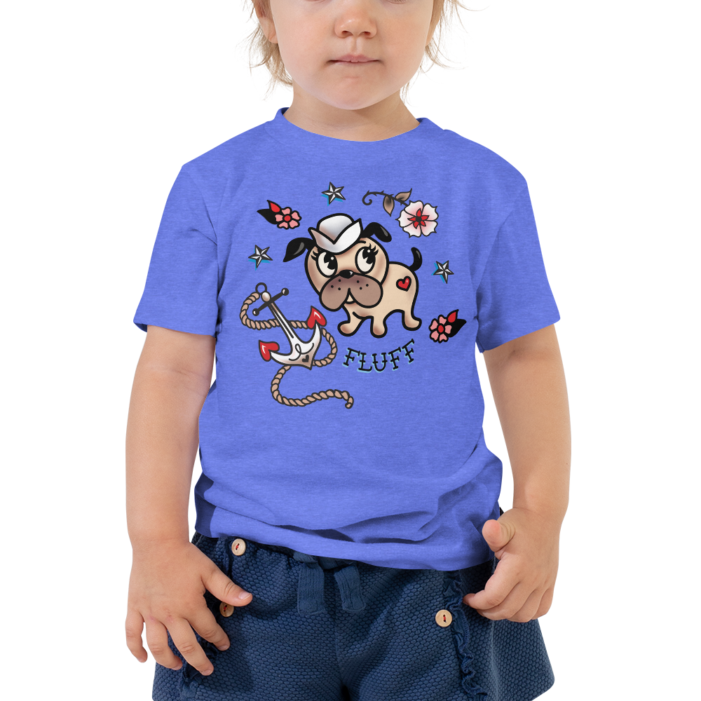 Monty Sailor Dog • Toddler Short Sleeve Tee