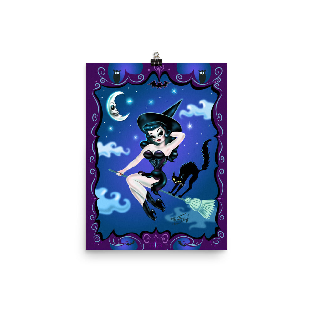 Hex Kitten Witch • Art Print