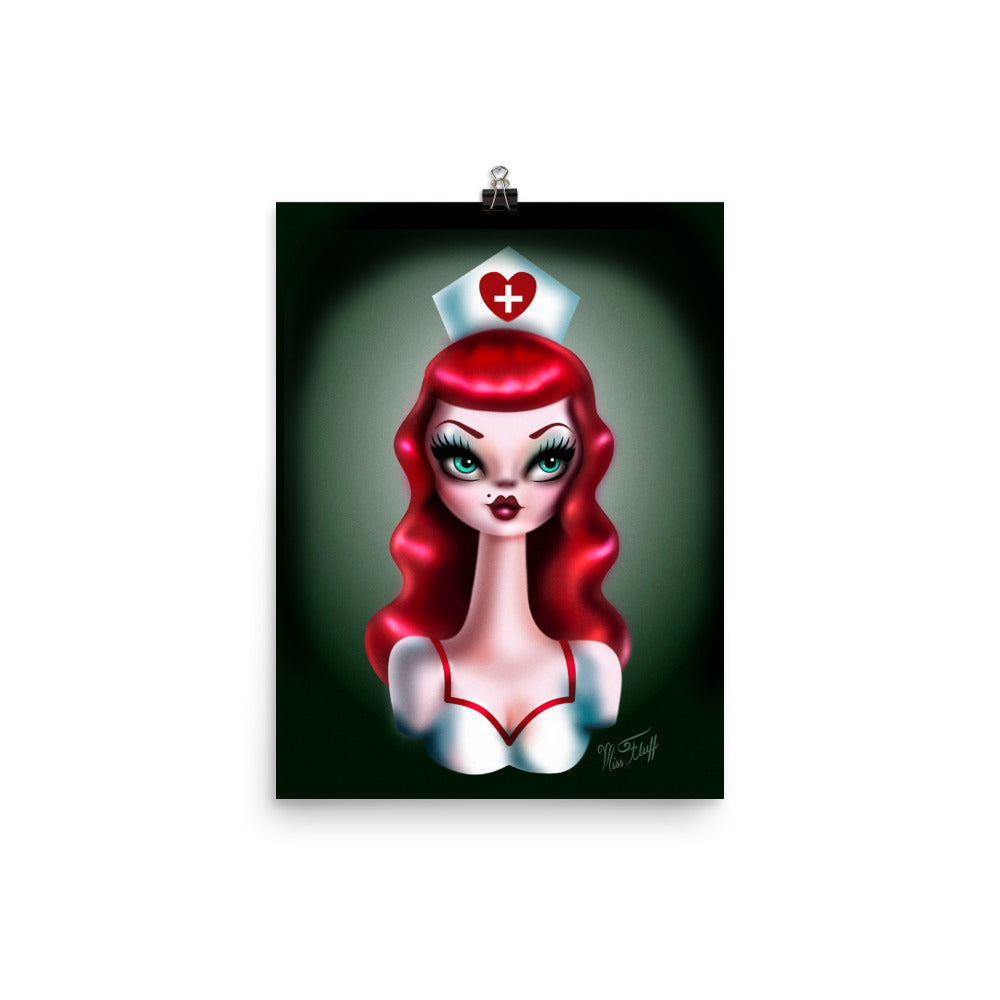 Nurse Red • Art Print