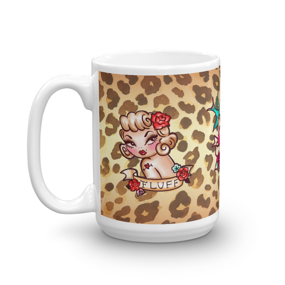 Lady Leopard • Mug