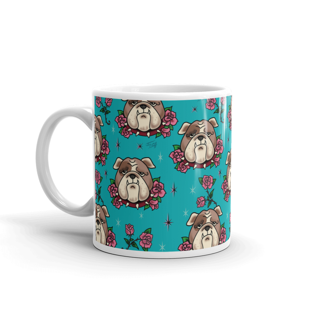 Bulldogs and Roses • Mug