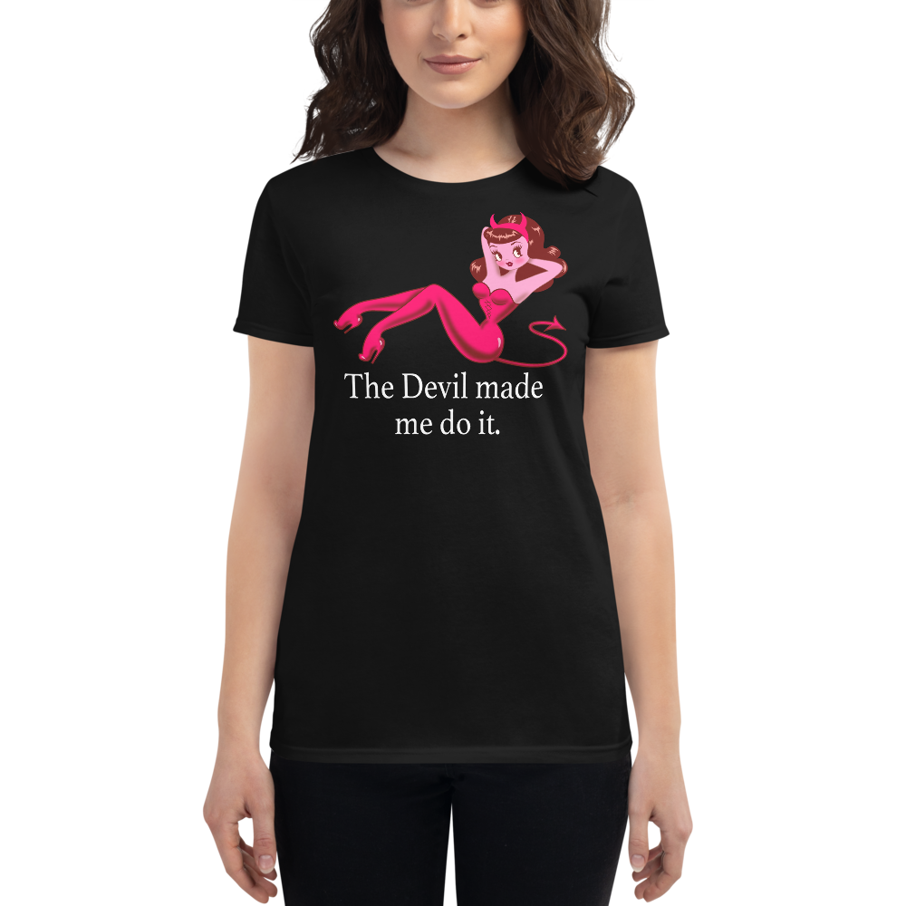 Abaddon Supernatural • The Devil Made Me Do it • Women's T-Shirt