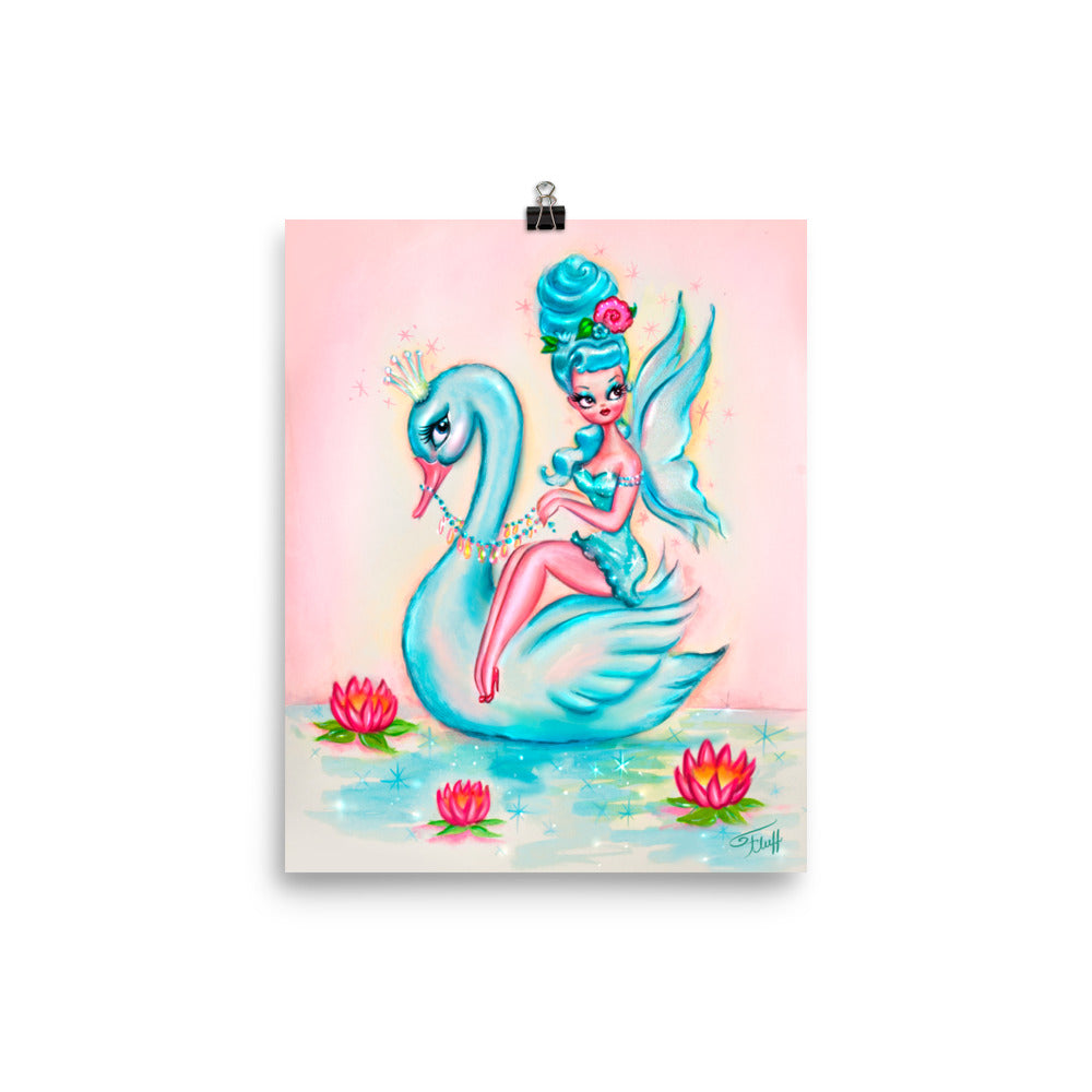 Blue Swan Fairy • Art Print