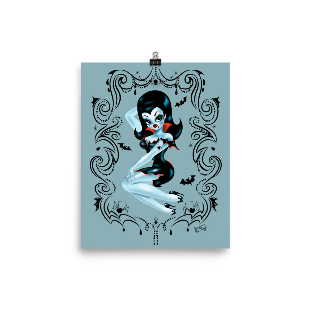 Glampire Pinup Vamp • Art Print