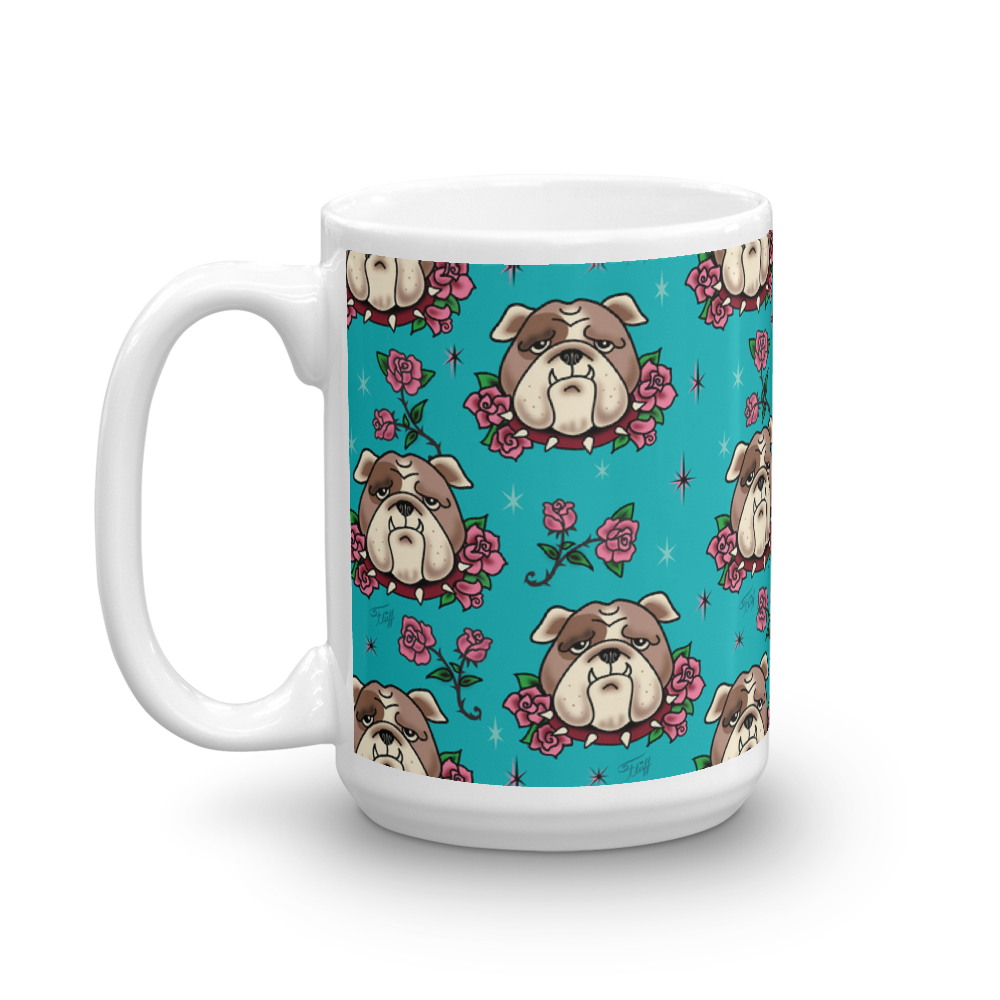 Bulldogs and Roses • Mug