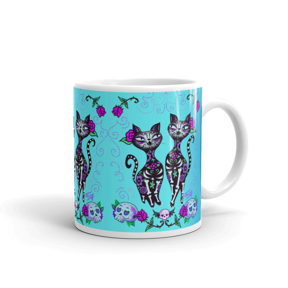 Sugar Skull Cats • Mug