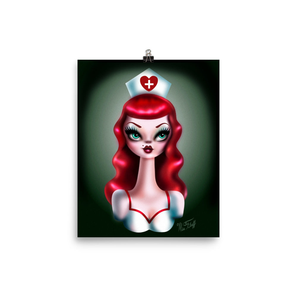 Nurse Red • Art Print