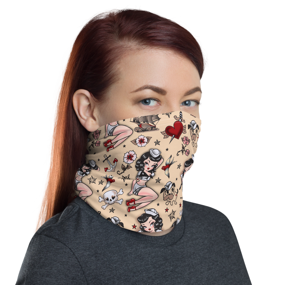 Suzy Sailor • Neck Gaiter Face Mask