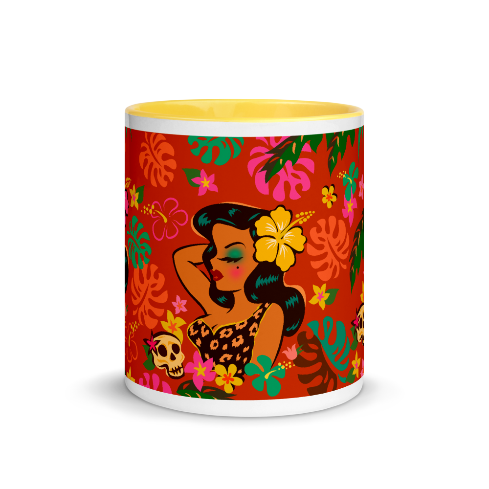 Tiki Temptress - Tropical Doll • Mug