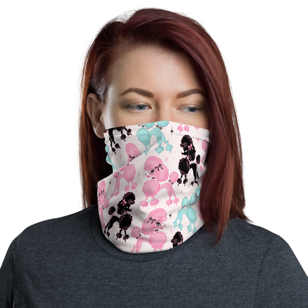 Poodlerama • Neck Gaiter Face Mask