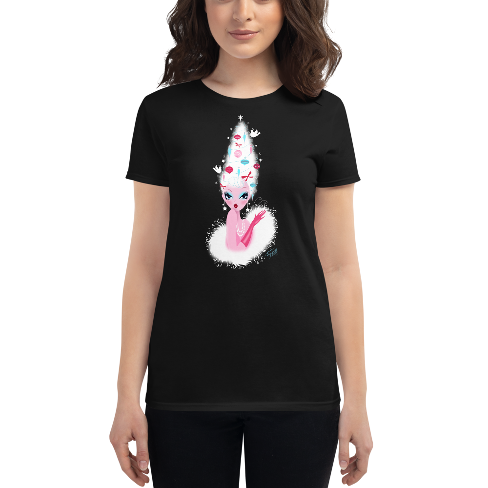 Christmas Coiffure • Women's Tee