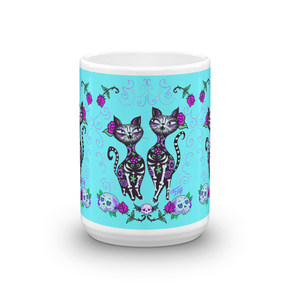 Sugar Skull Cats • Mug