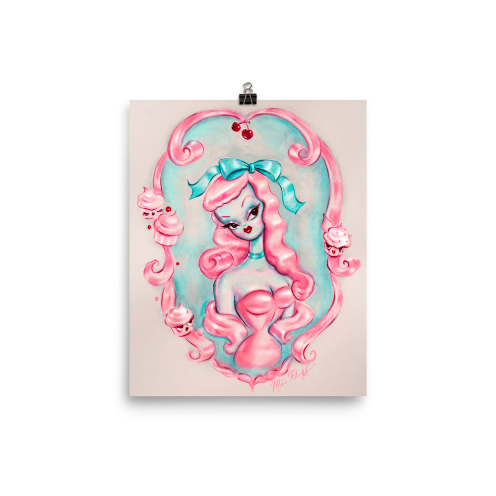 Pink Candy Doll • Art Print