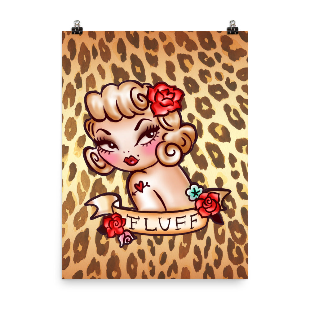 Lady Leopard • Art Print