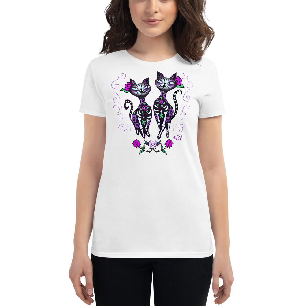 Sugar Skull Cats • Women's Tee