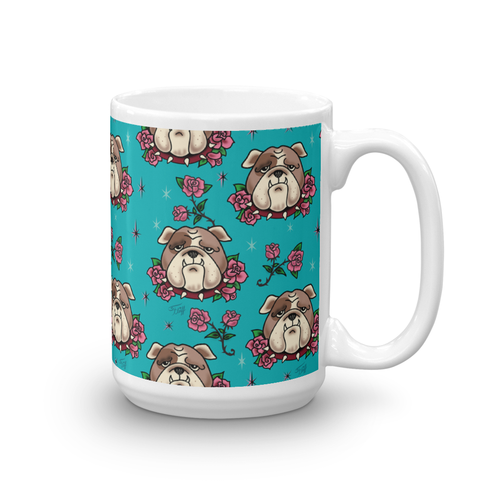 Bulldogs and Roses • Mug