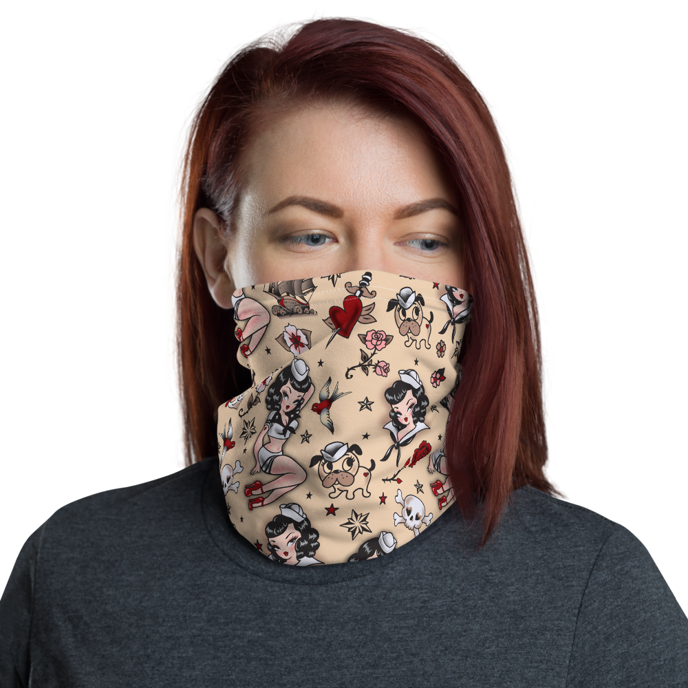 Suzy Sailor • Neck Gaiter Face Mask