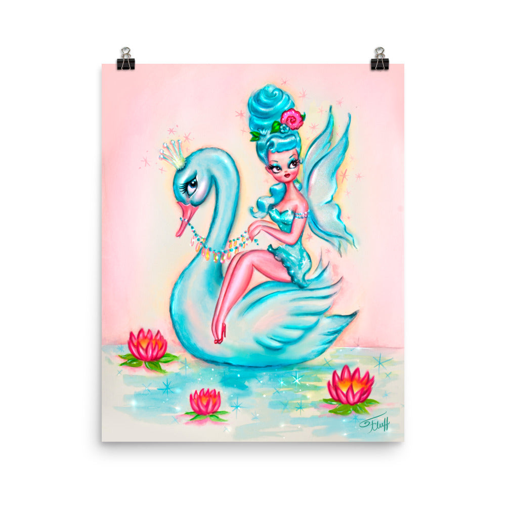 Blue Swan Fairy • Art Print