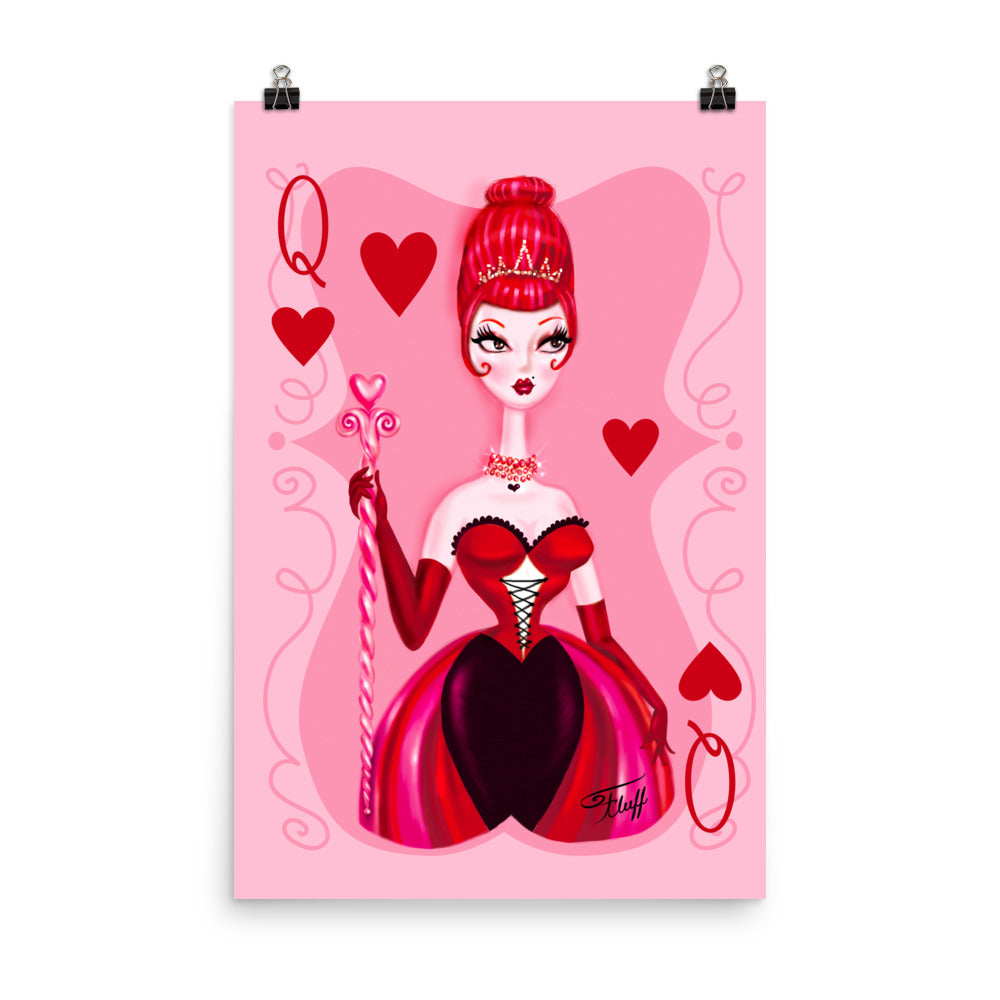 Queen of Hearts • Art Print