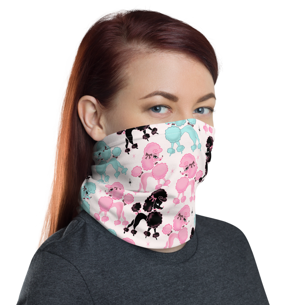 Poodlerama • Neck Gaiter Face Mask