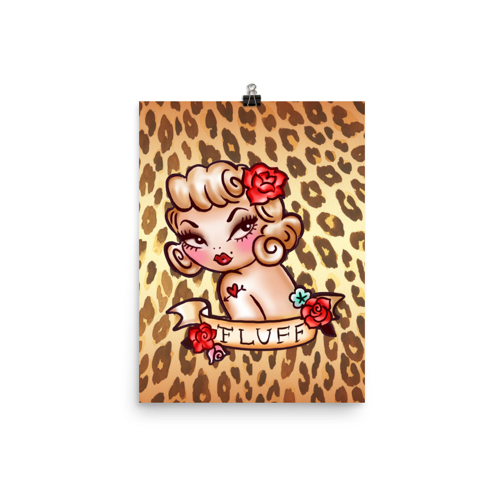 Lady Leopard • Art Print