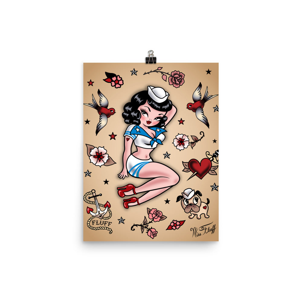 Suzy Sailor • Art Print
