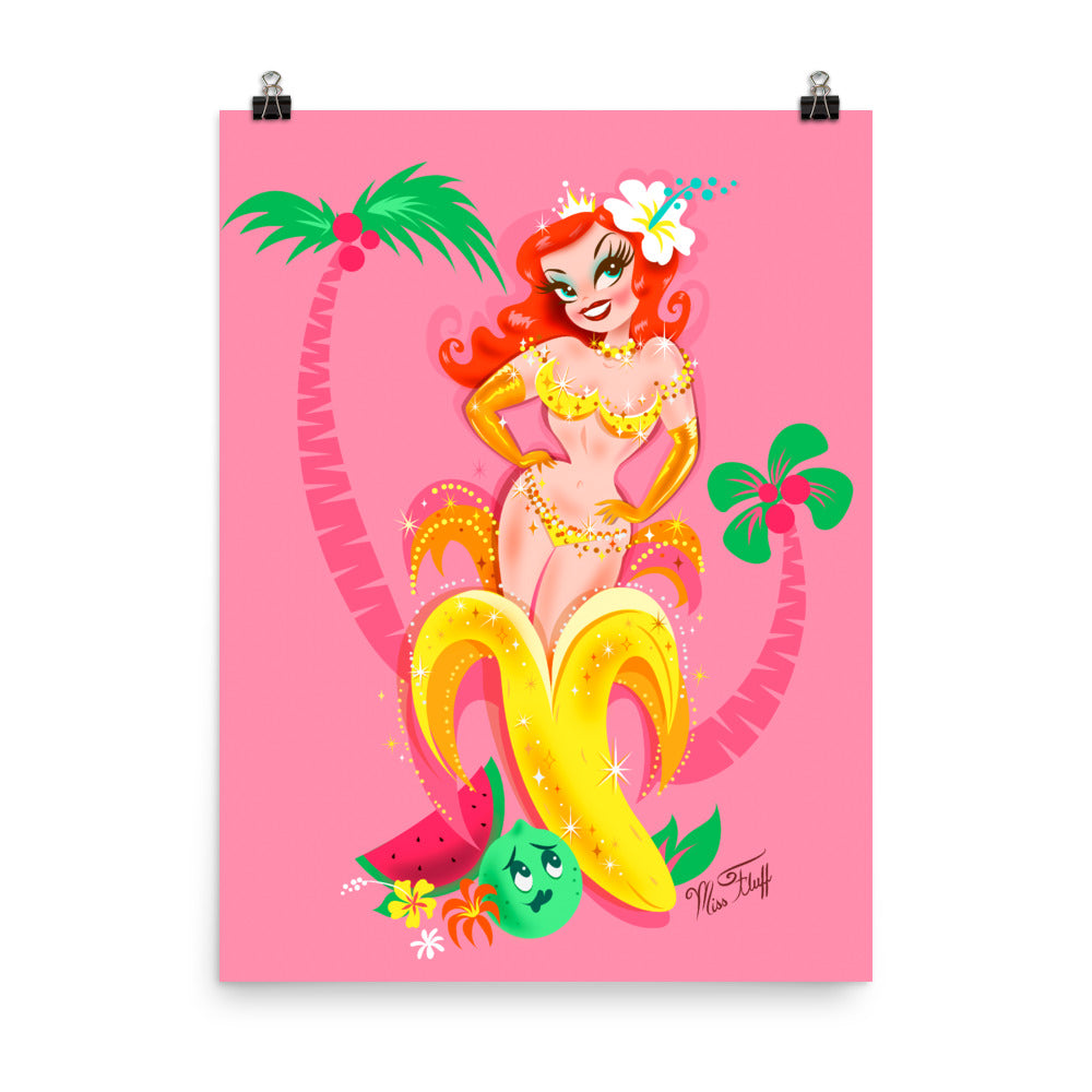 Miss Trixie's Banana • Art Print