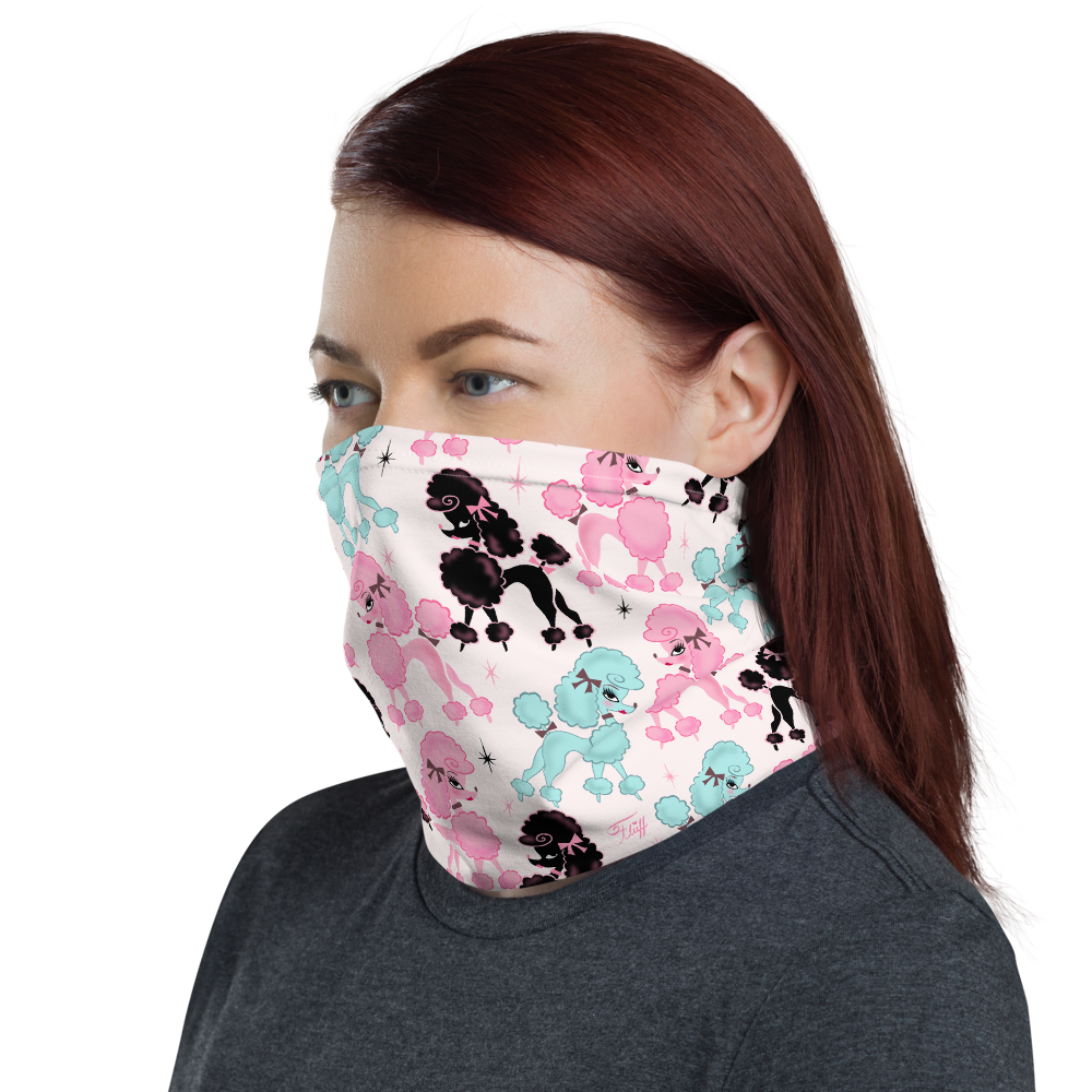 Poodlerama • Neck Gaiter Face Mask