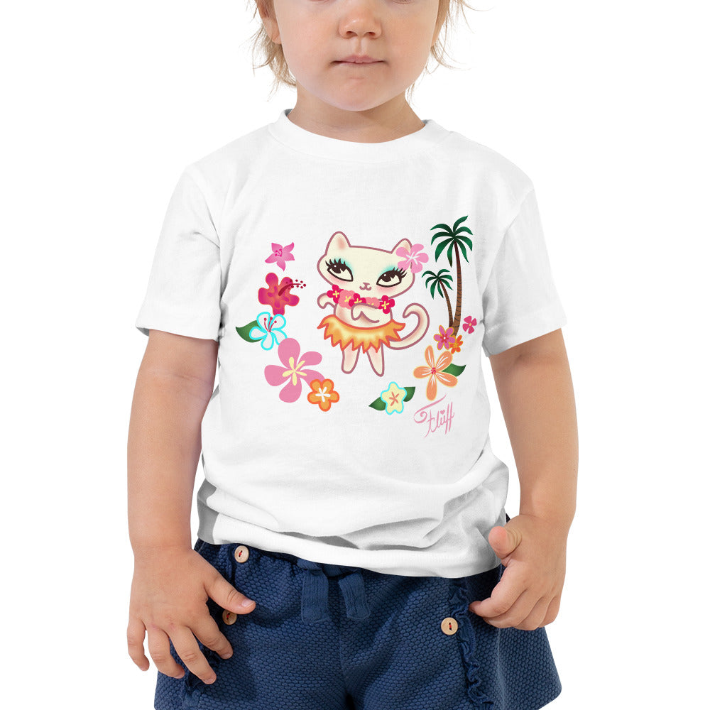 Hula Kitty • Toddler Short Sleeve Tee