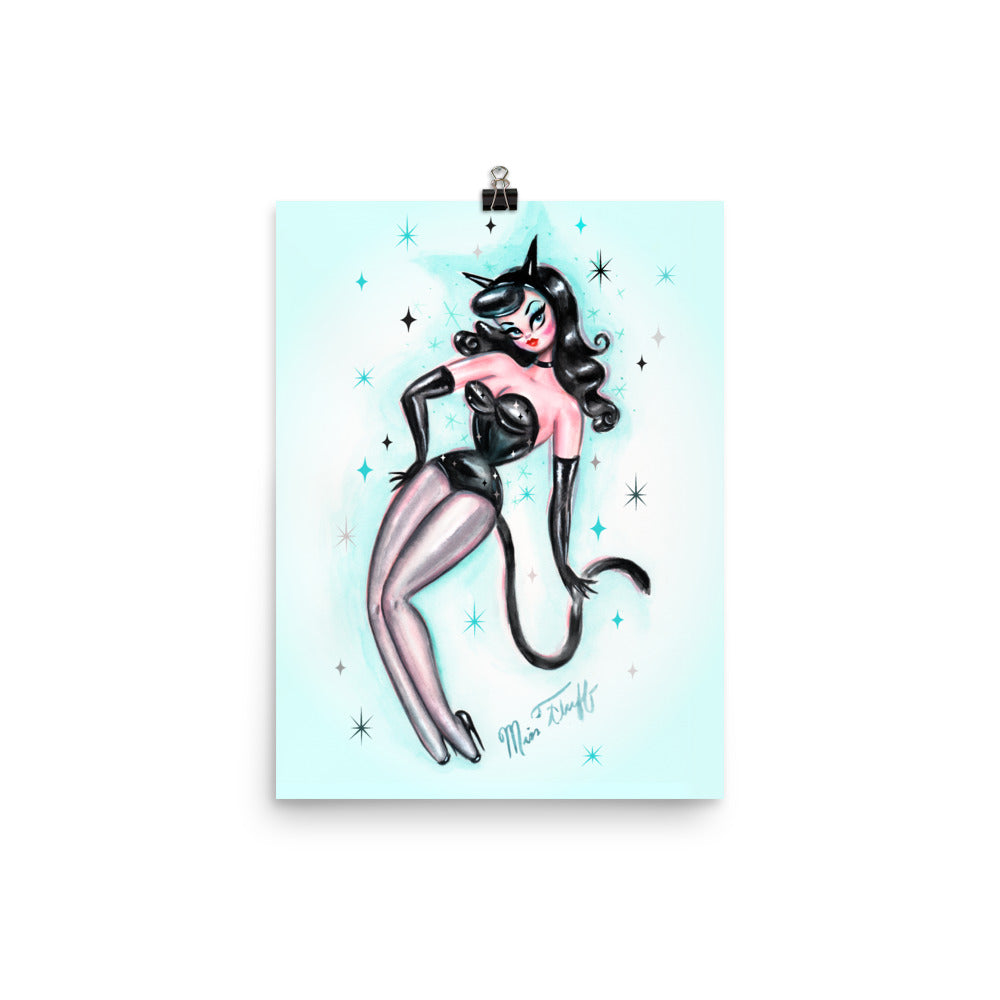 Kitty Girl • Art Print