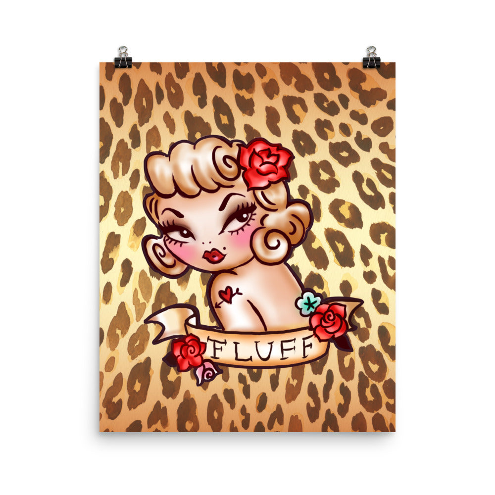 Lady Leopard • Art Print
