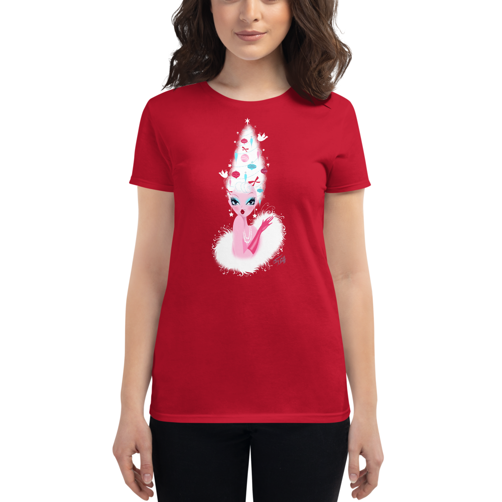 Christmas Coiffure • Women's Tee