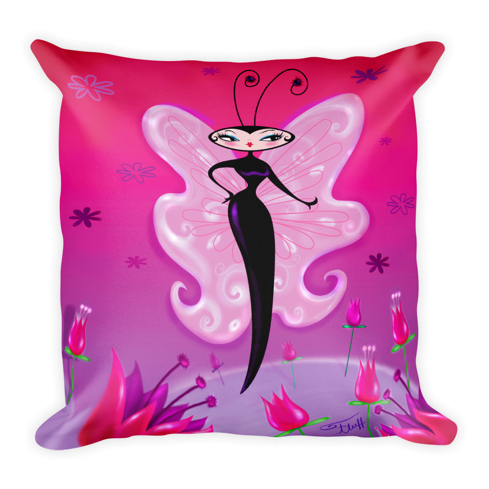 Madame Butterfly • Square Pillow