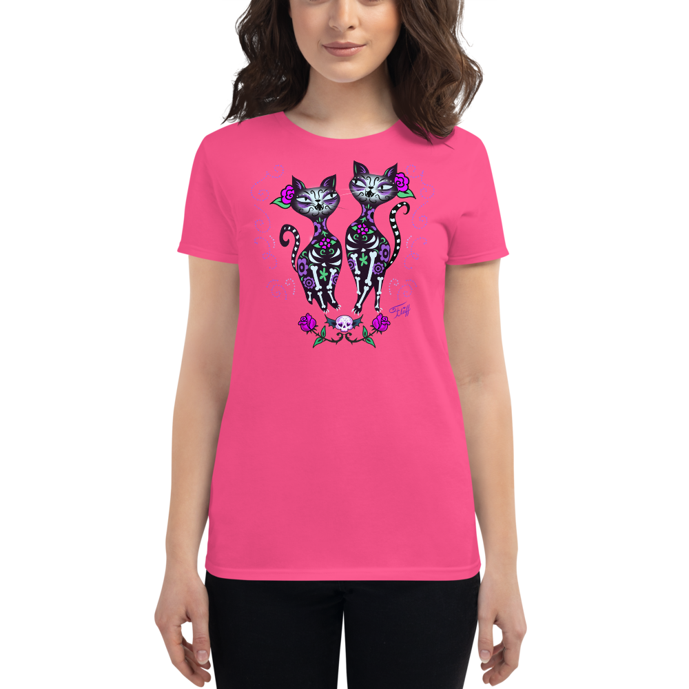 Sugar Skull Cats • Women's Tee