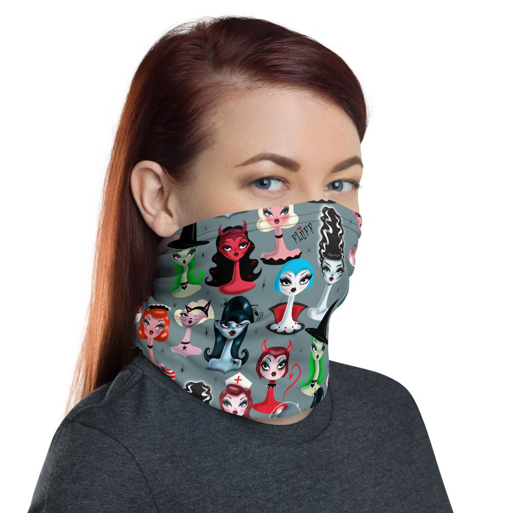 Spooky Dolls • Neck Gaiter Face Mask