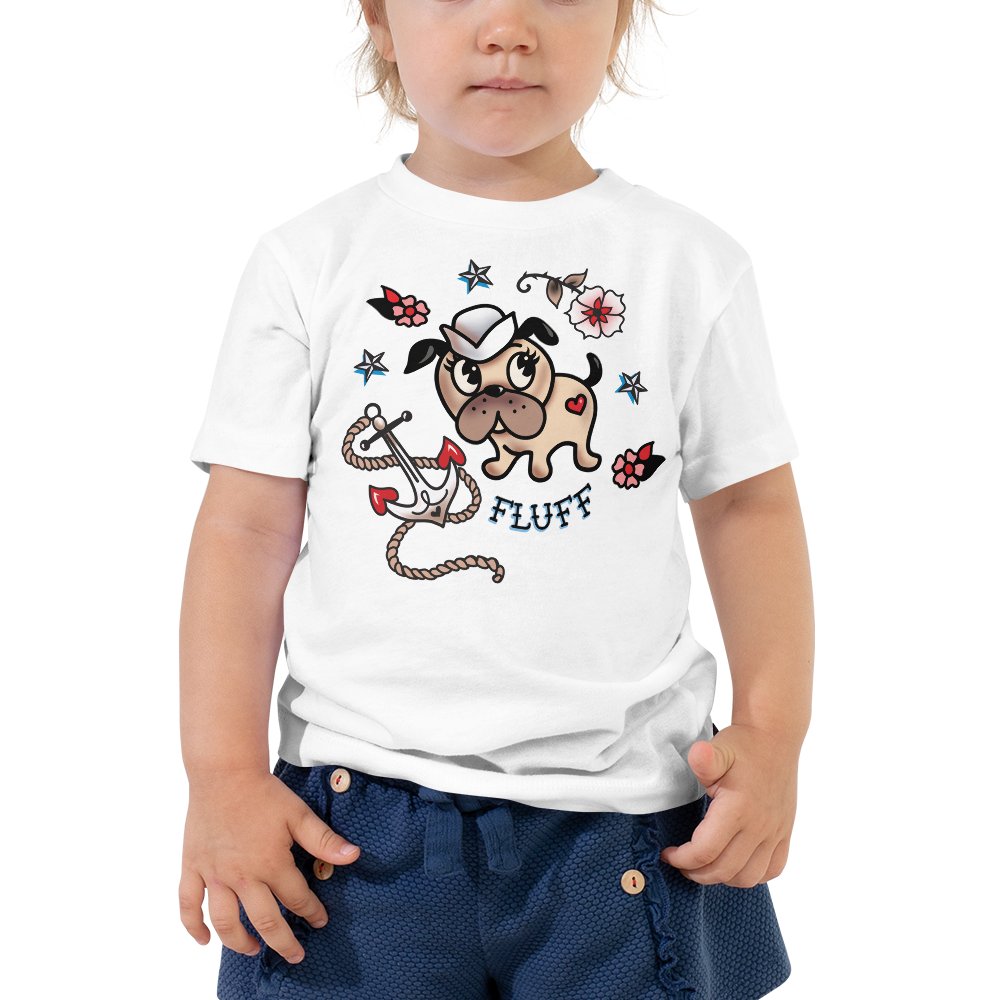 Monty Sailor Dog • Toddler Short Sleeve Tee