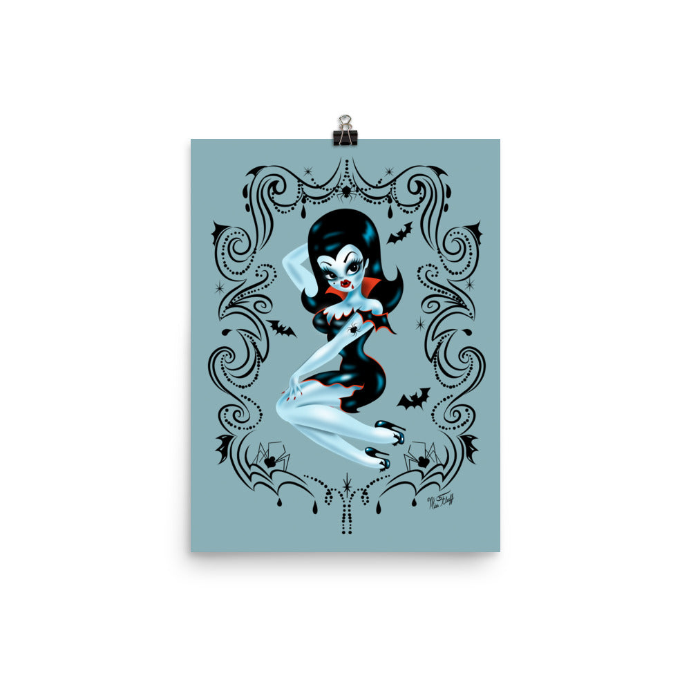 Glampire Pinup Vamp • Art Print