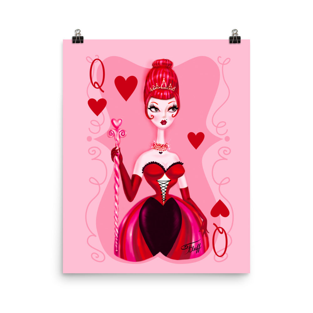 Queen of Hearts • Art Print