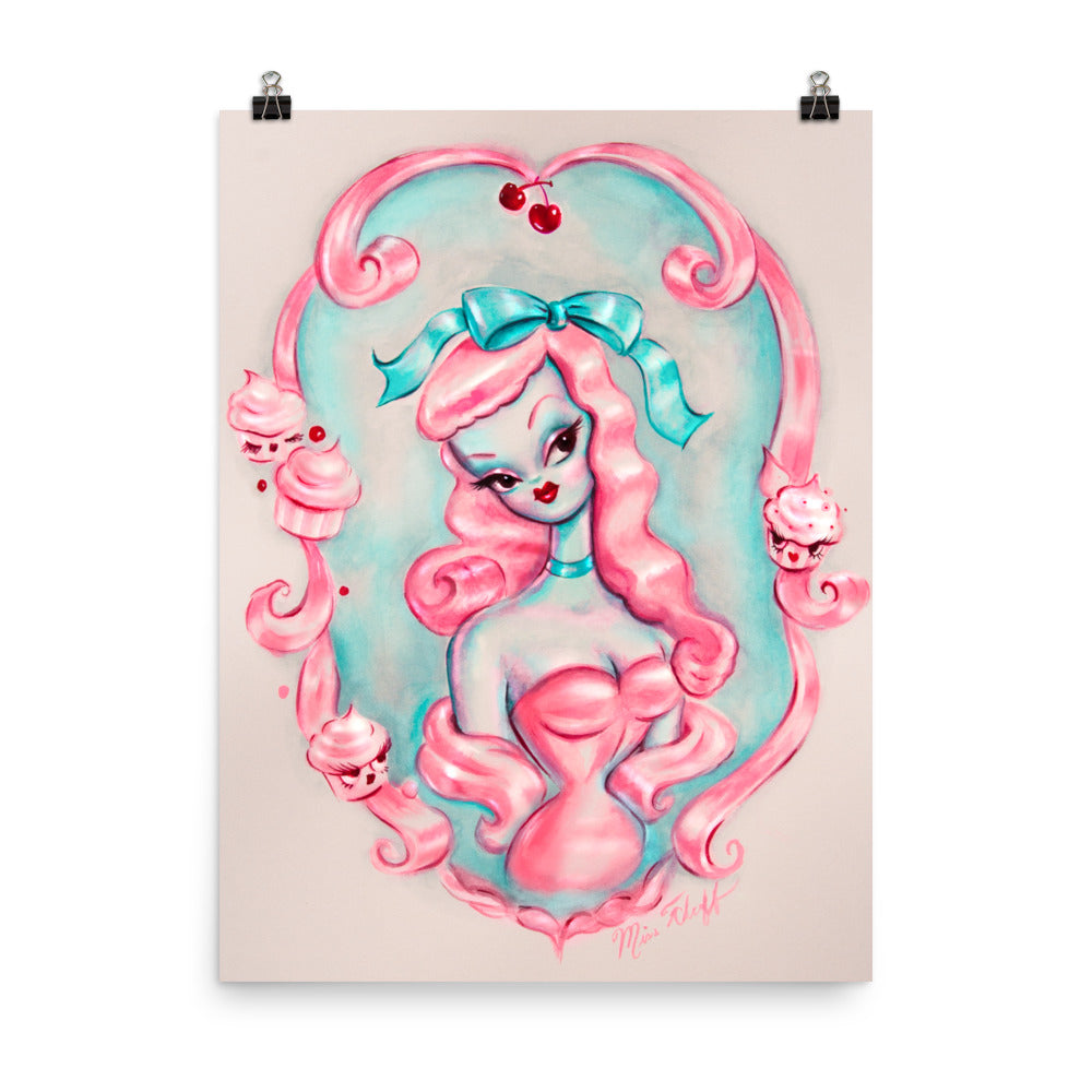 Pink Candy Doll • Art Print