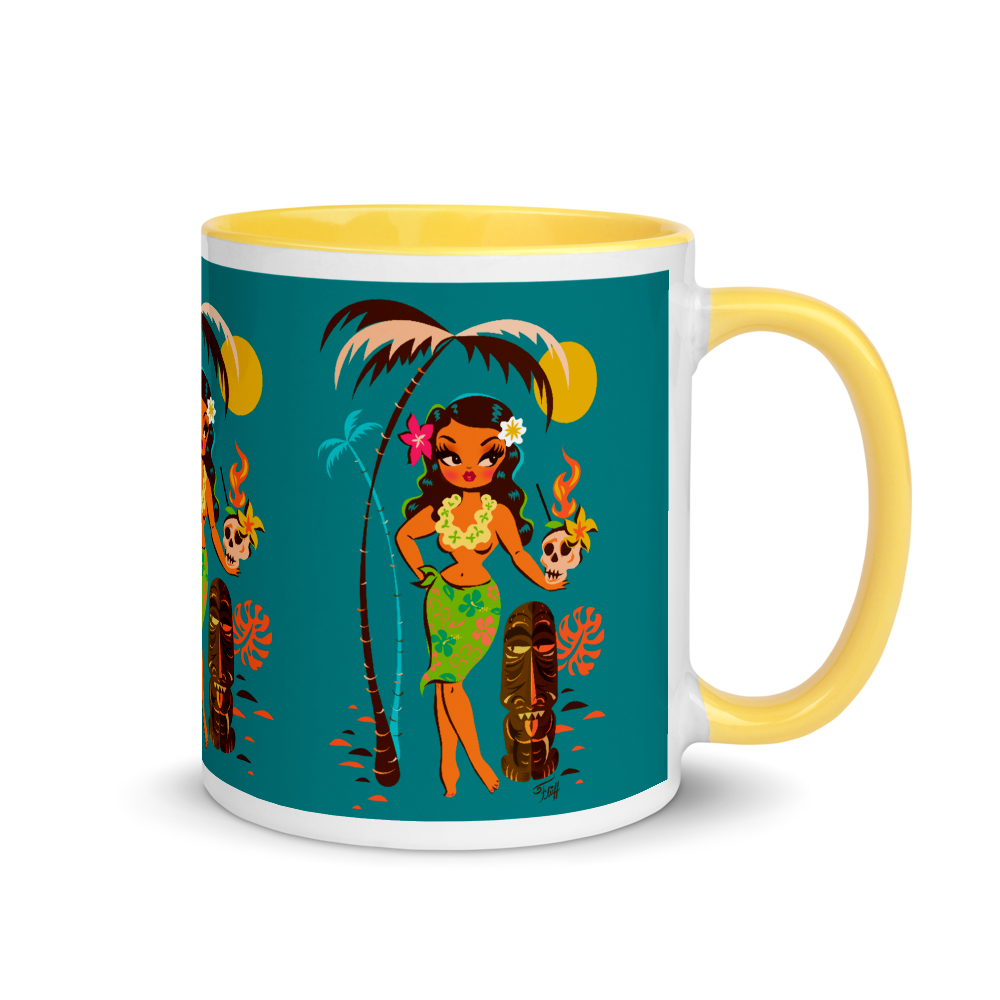 Tiki Temptress • With Skull Mug • Mug