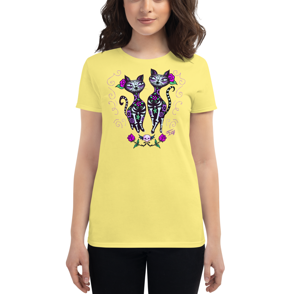 Sugar Skull Cats • Women's Tee