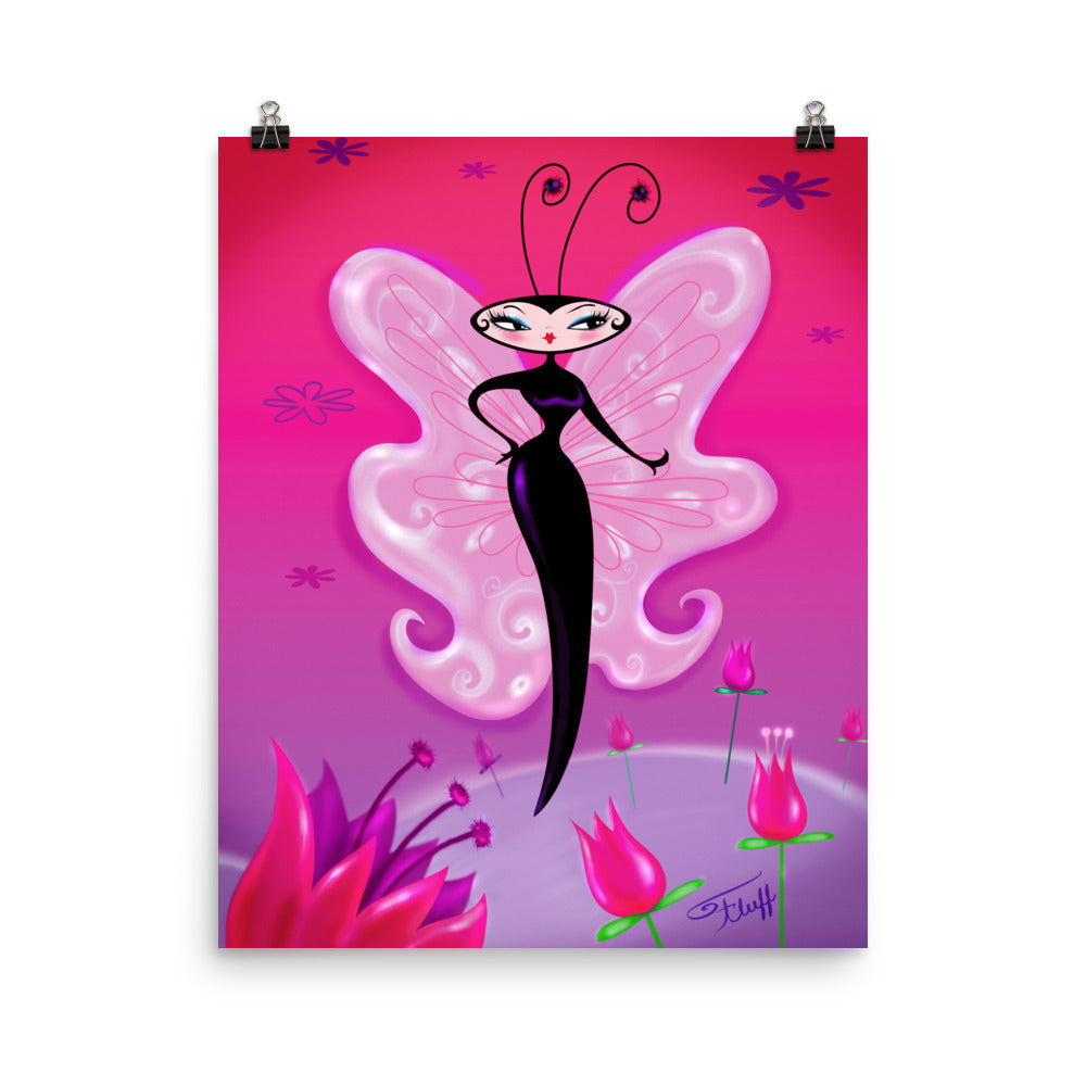 Madame Butterfly • Art Print