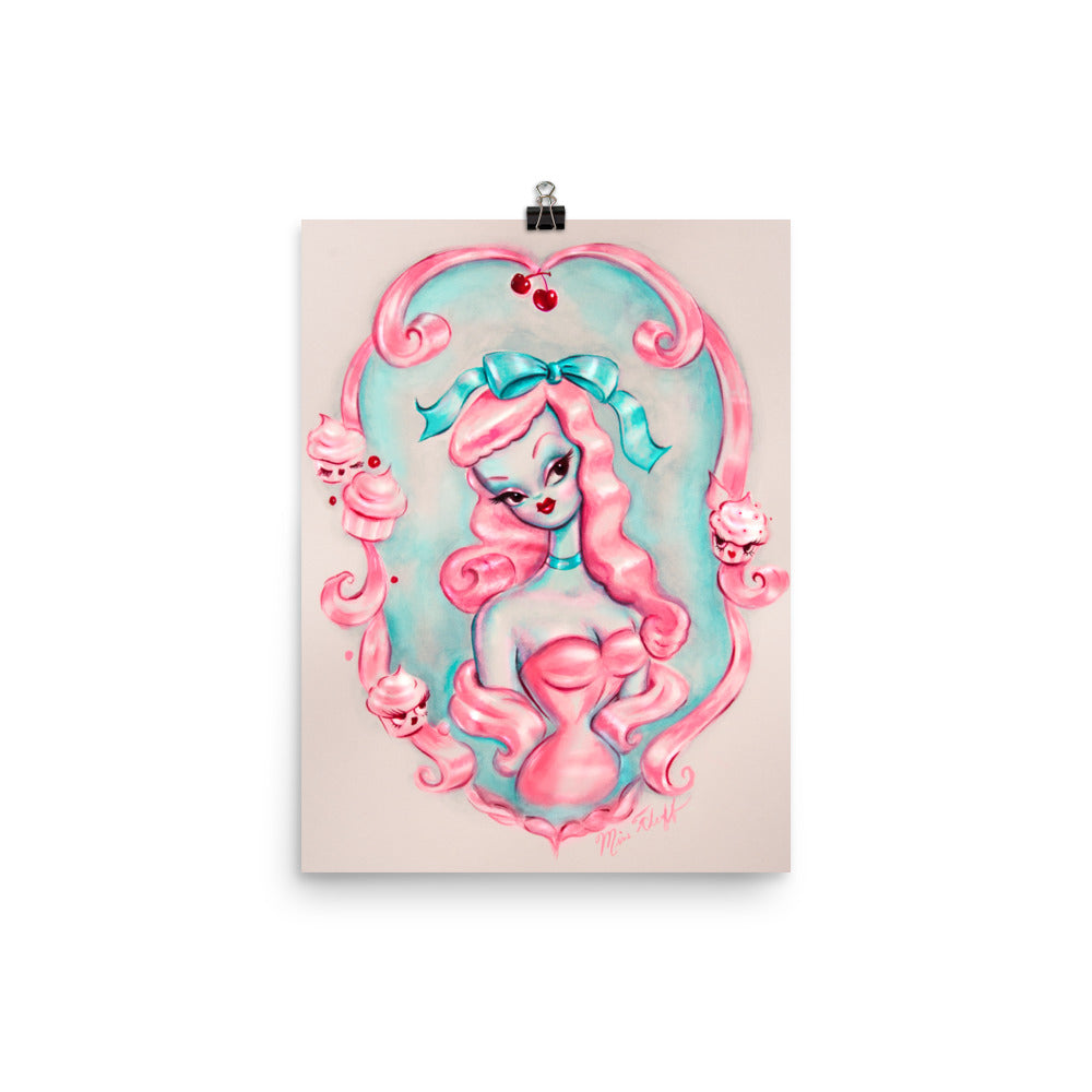 Pink Candy Doll • Art Print